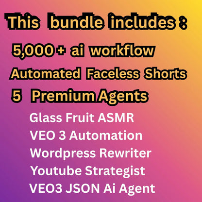 5000+ Faceless Video Generator Ai Agents